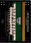 2007 Topps Colorado Rockies
