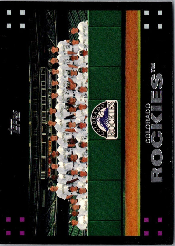 2007 Topps Colorado Rockies #601