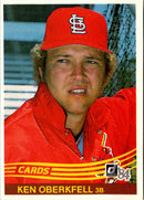 1984 Donruss Ken Oberkfell
