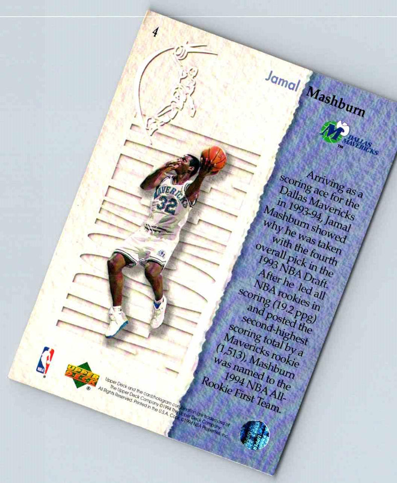 1995 Upper Deck Jamal Mashburn