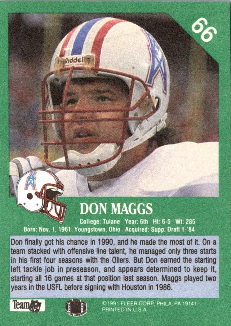1991 Fleer Don Maggs