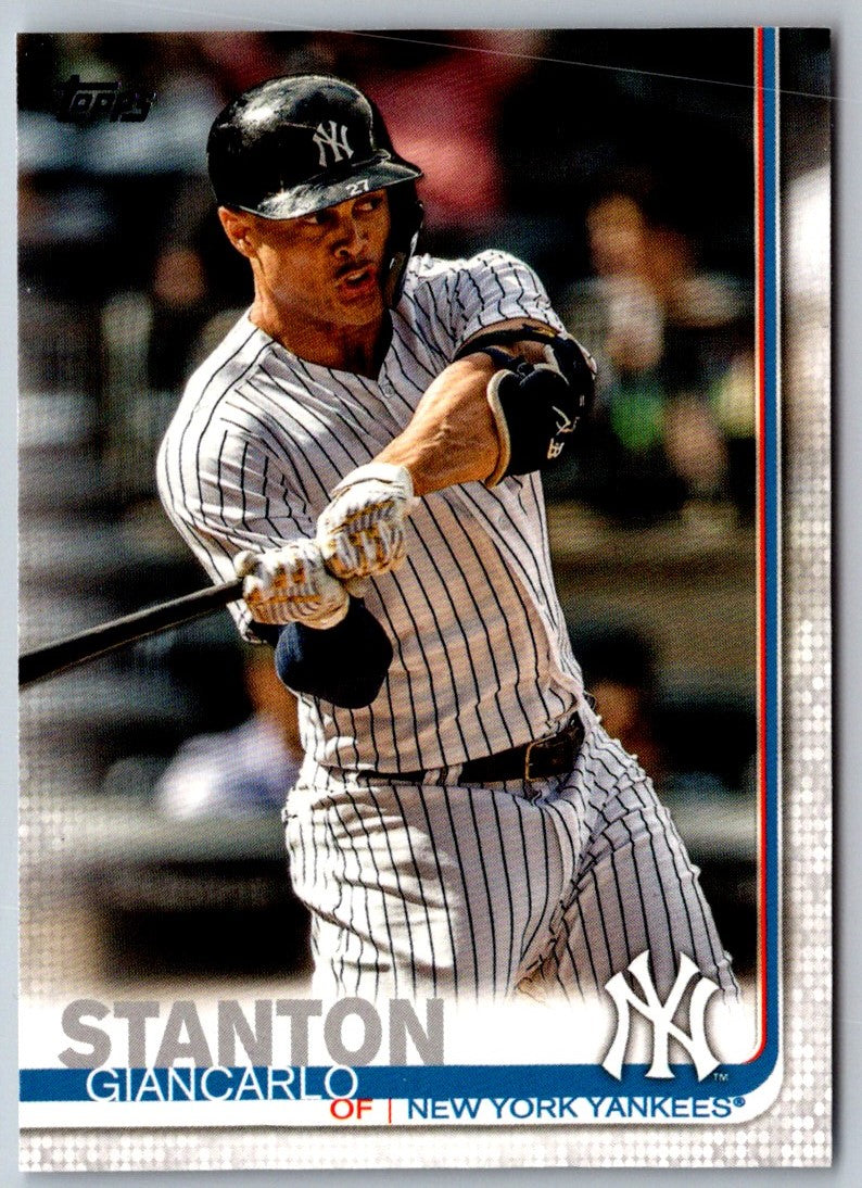 2019 Topps New York Yankees Giancarlo Stanton