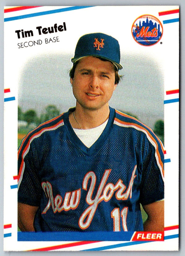 1988 Fleer Tim Teufel #152