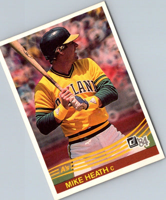 1984 Donruss Mike Heath #223
