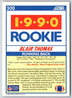 1990 Score Blair Thomas #300