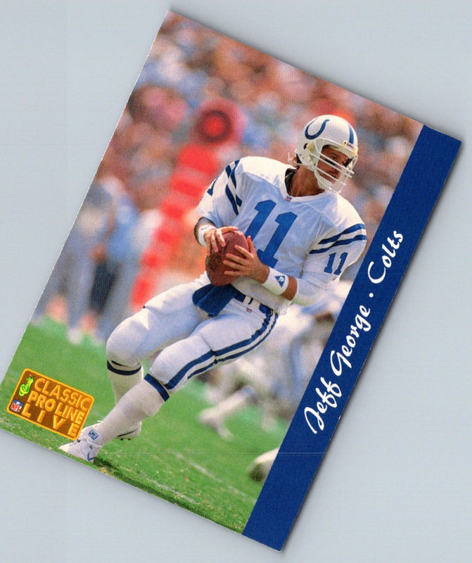 1993 SkyBox Impact Jeff George #131