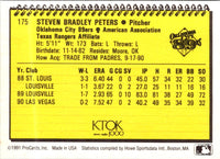 1991 ProCards Steve Peters #175