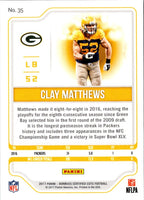 2018 Panini Clay Matthews Jr. #35 Autograph