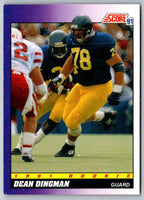 1991 Score Dean Dingman #614