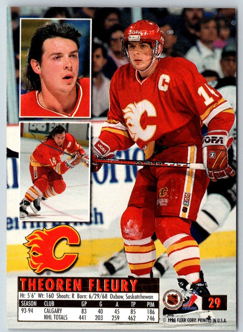 1994 Ultra Theo Fleury