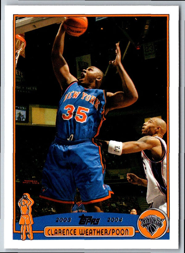 2003 Topps Clarence Weatherspoon #188