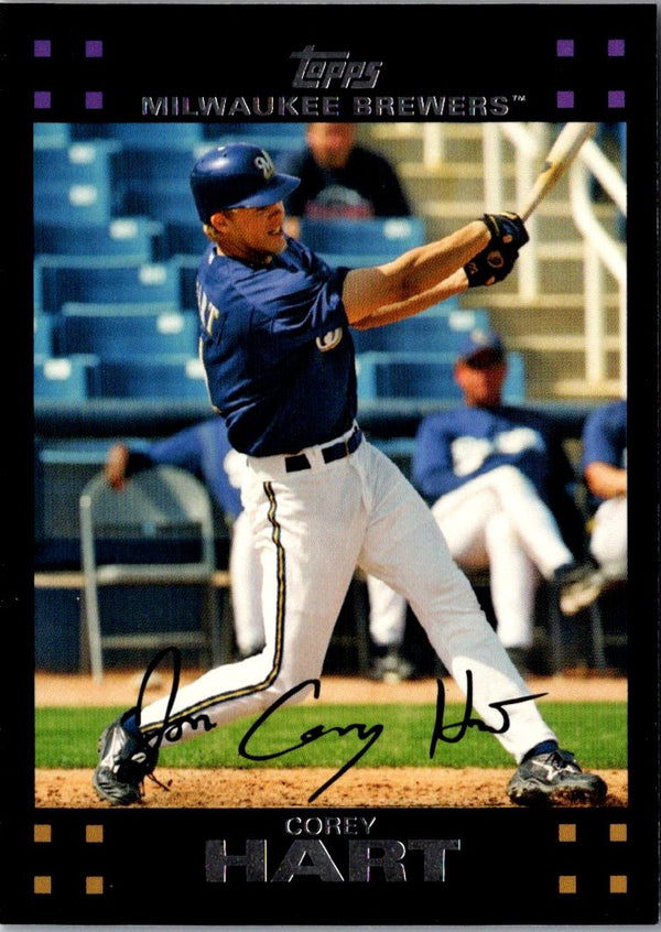 2007 Topps Corey Hart #404