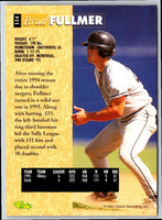 1998 Pinnacle Certified Test Issue Brad Fullmer #114