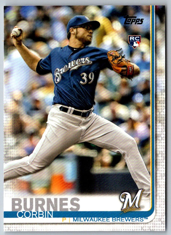 2019 Topps Milwaukee Brewers Corbin Burnes #MB-11