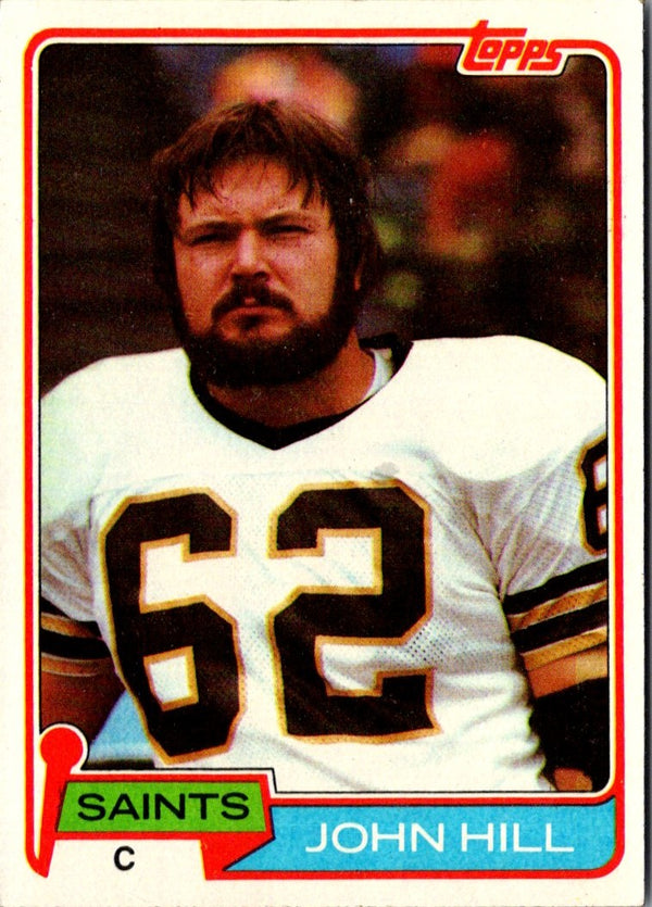 1981 Topps John Hill #26 NM-MT