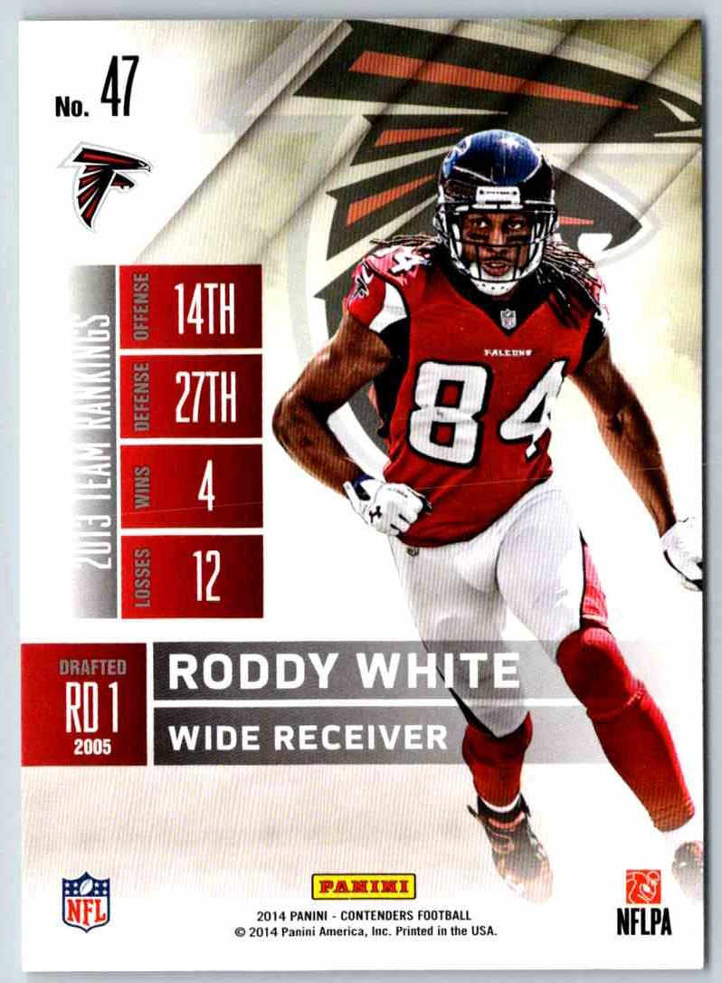 2014 Contenders Roddy White