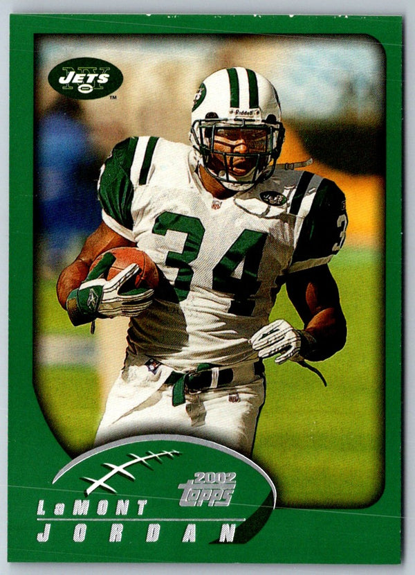 2002 Topps LaMont Jordan #90