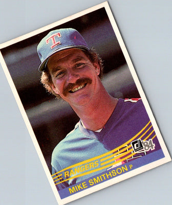 1984 Donruss Mike Smithson #221 Rookie