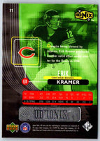 1999 Upper Deck Ionix Erik Kramer #11