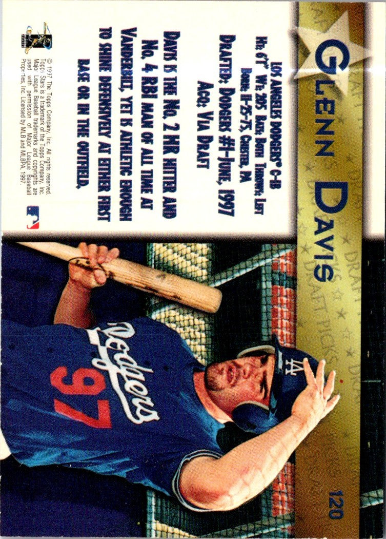 1997 Topps Stars Glenn Davis