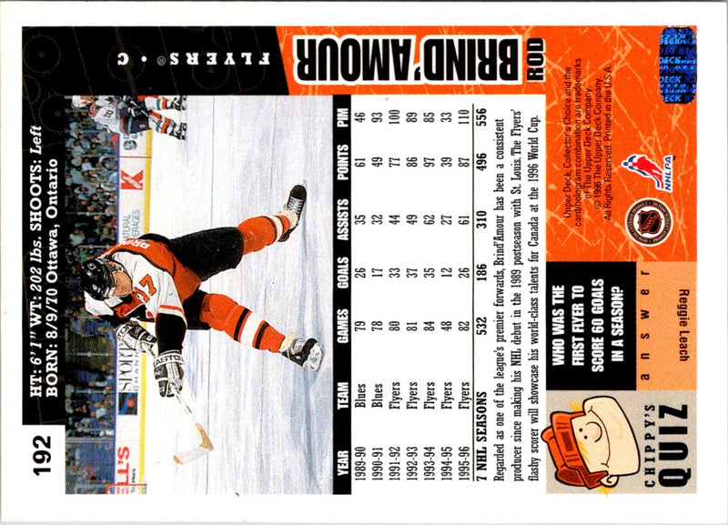 1996 Collector's Choice Rod Brind'Amour