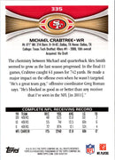 2012 Topps Michael Crabtree