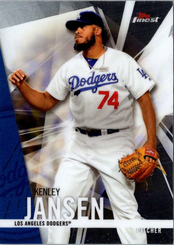 2017 Finest Kenley Jansen #45