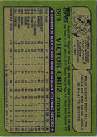 1982 Topps Victor Cruz #263