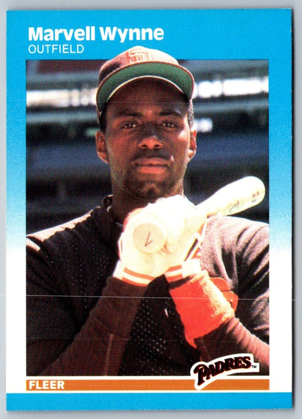 1987 Fleer Marvell Wynne #435