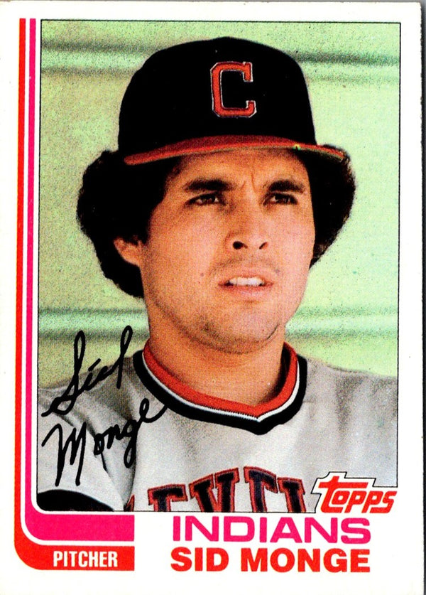 1982 Topps Sid Monge #601