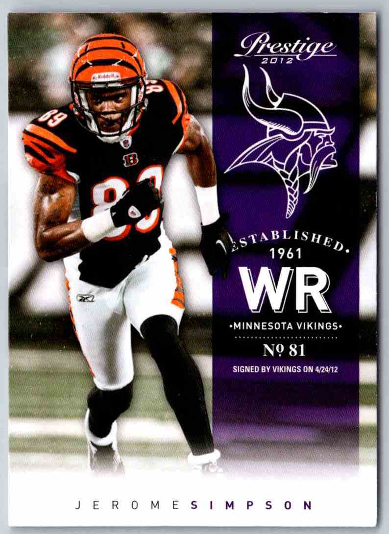 2014 Prestige Jerome Simpson