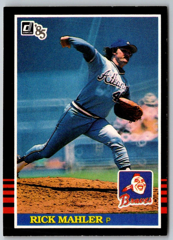 1985 Donruss Rick Mahler #385