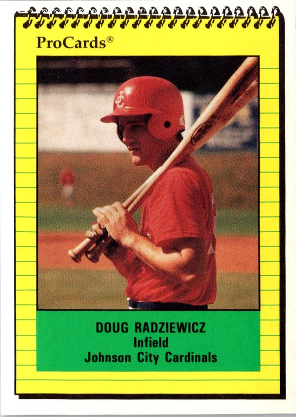 1991 ProCards Doug Radziewicz #3986