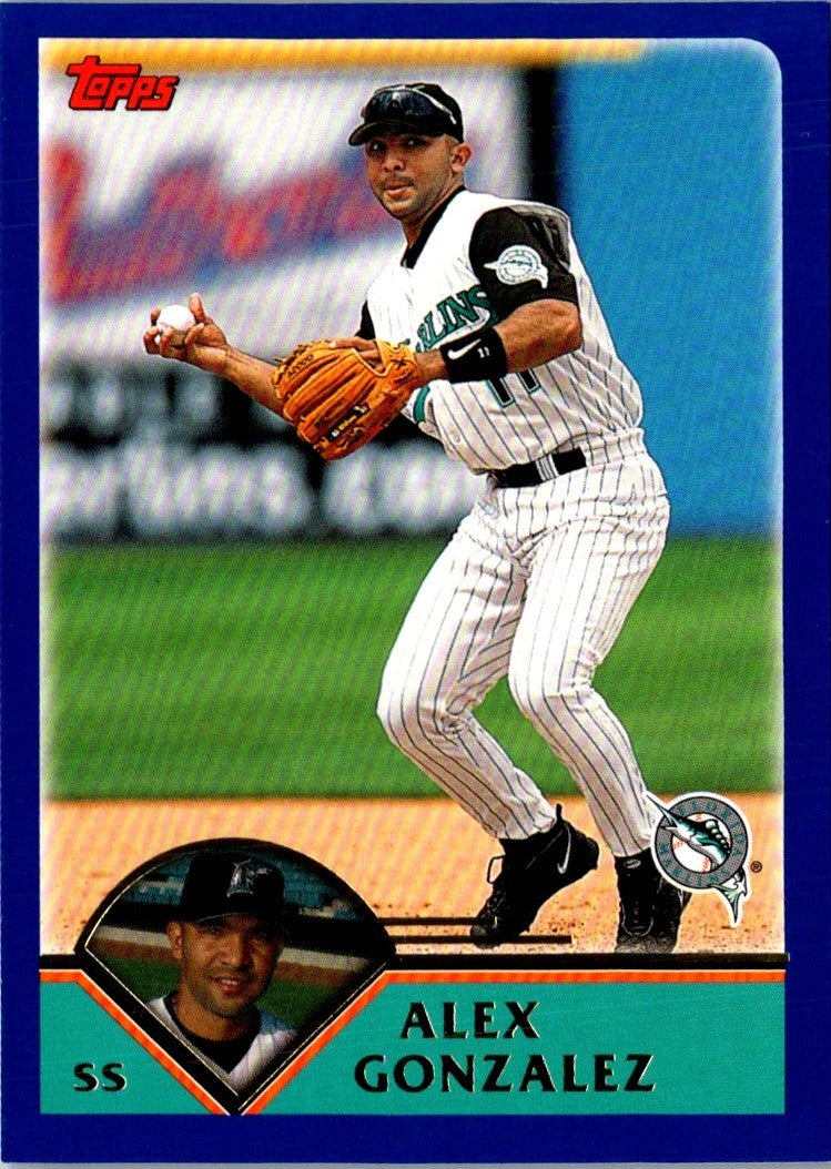 2003 Topps Alex Gonzalez