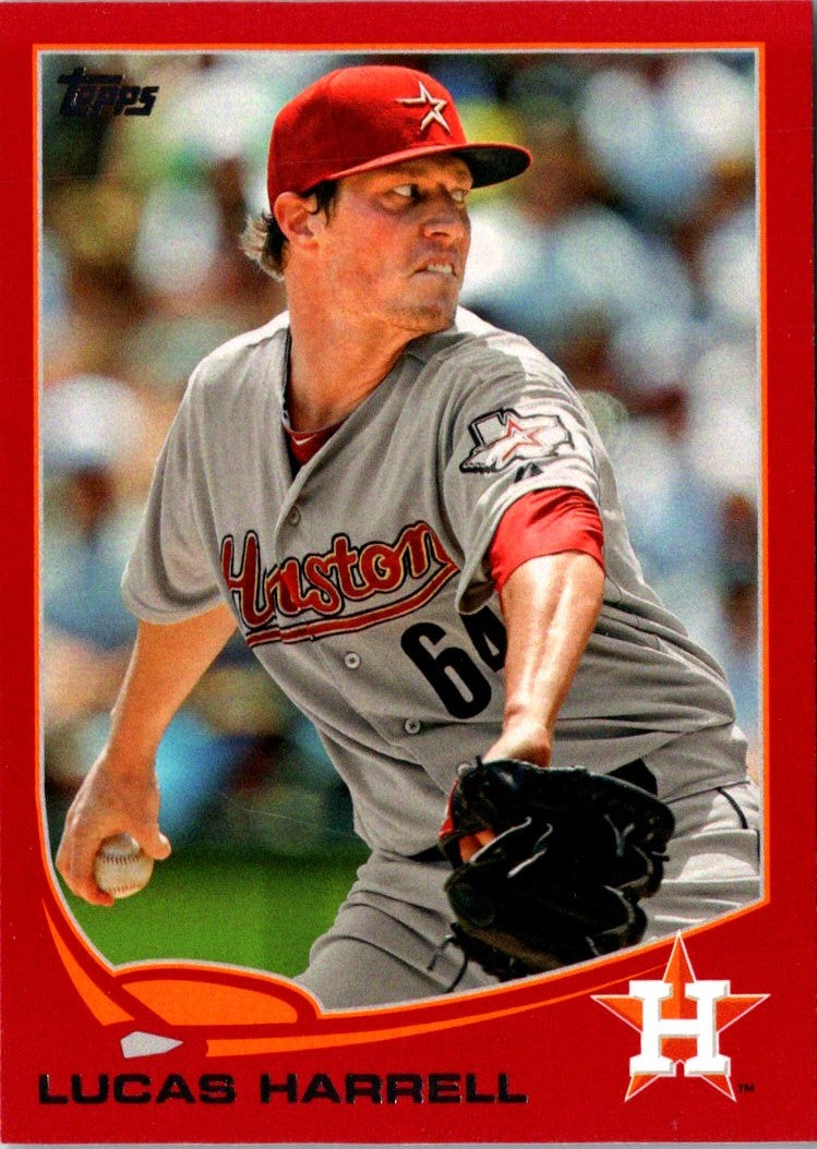 2013 Topps Lucas Harrell