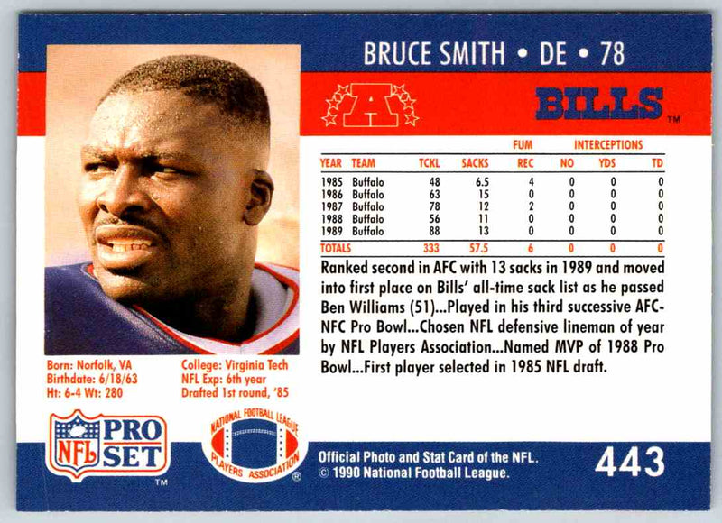 1990 Proset Bruce Smith