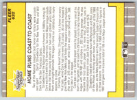 1989 Fleer Darryl Strawberry/Will Clark #632