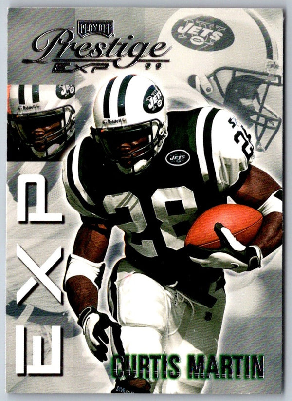 1999 Playoff Prestige EXP Curtis Martin #EX111