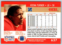 1990 Proset Keena Turner #637