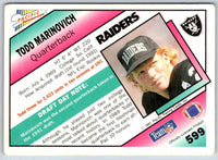 1998 Pacific Todd Marinovich #599