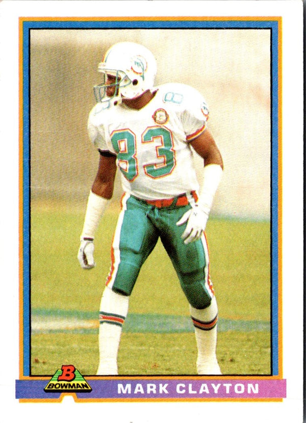 1991 Bowman Mark Clayton #286