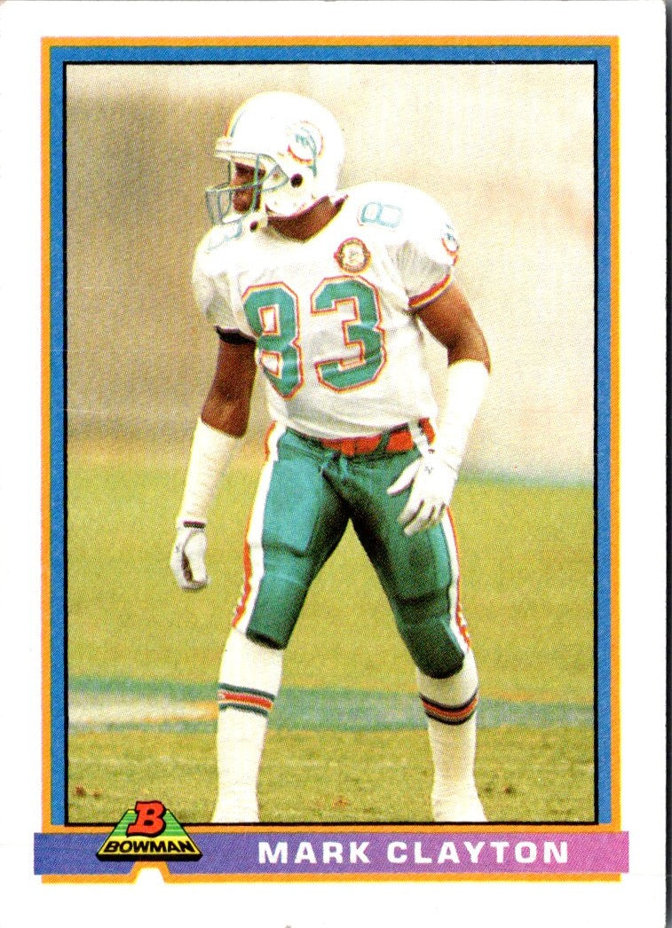 1991 Bowman Mark Clayton