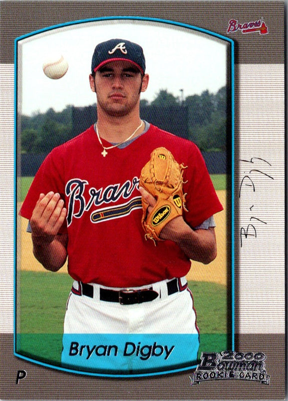 2000 Bowman Draft Picks & Prospects Bryan Digby #97 Rookie