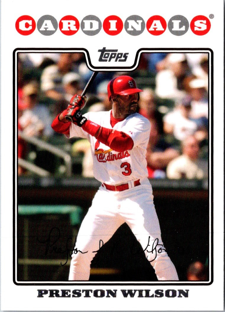 2008 Topps Preston Wilson