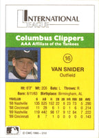 1990 CMC Van Snider #216
