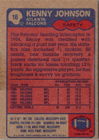 1985 Topps Kenny Johnson #16