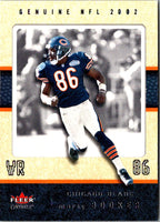 2002 Fleer Genuine Marty Booker #120