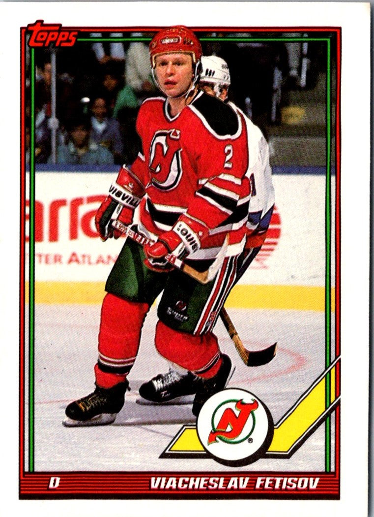 1991 Topps Viacheslav Fetisov