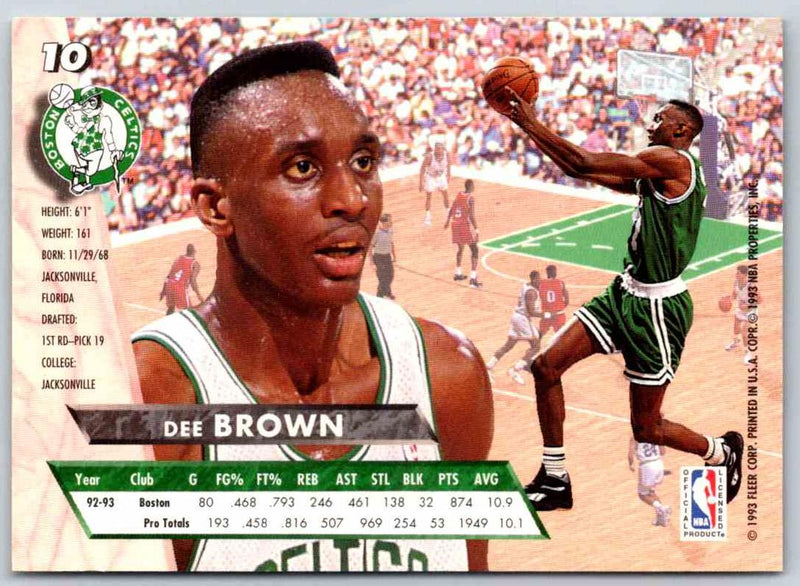 1992 Fleer Ultra Dee Brown