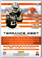 2014 Panini Rookies & Stars Terrance West #190 Rookie